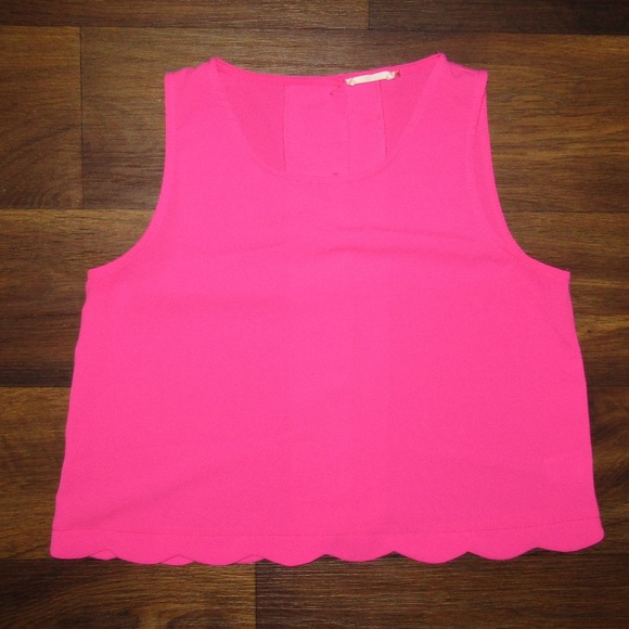 Sis Sis Tops - Anthropologie Sis Sis Pink Sleeveless Tank Top
